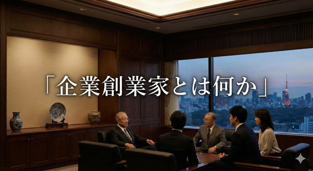 執事の解説する、企業創業家